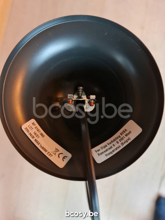 Marckdael pendel Billiardo-Biliardo Marckdael 0182-S1-35-DB Billiardo donker brons pendel H min 55 max 110cm VVD VDV Verlichting van Dijck D.