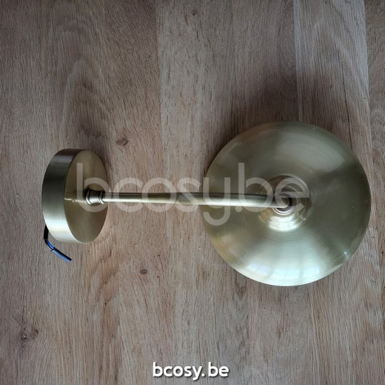 Marckdael VVD verona ottone-messing wandlamp VVD VDV Verlichting van Dijck Dyck Markdaal.