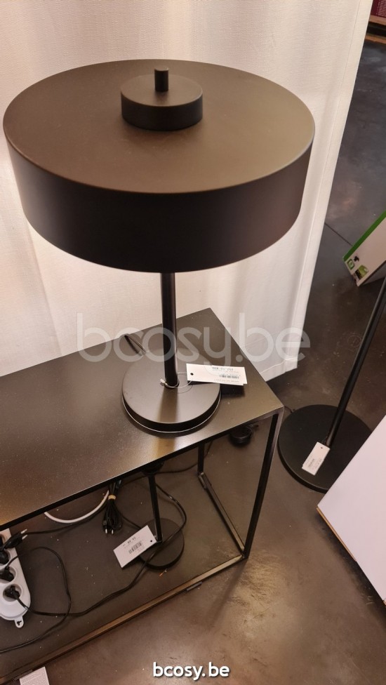 Marckdael tafellamp Oslo Marckdael 0960-L1-D300-BG Contemporal zwart-goud tafellamp H 50cm VVD VDV Verlichting van Dijck Dyck Markdaal.