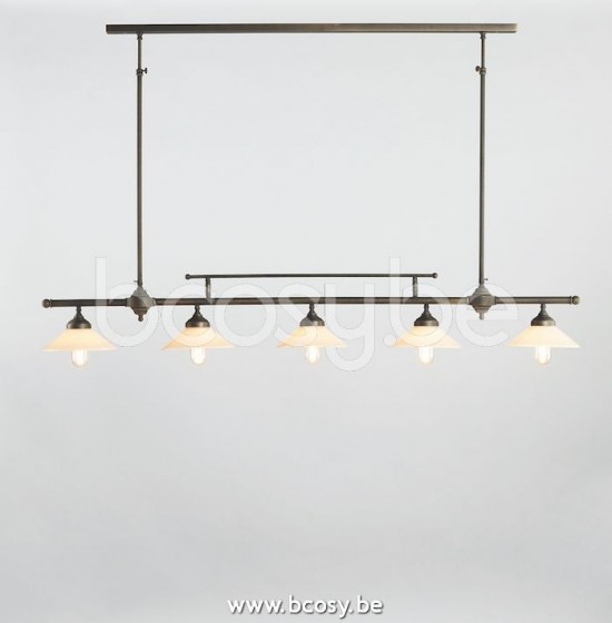 Marckdael VVD billiardo-biliardo 0250-5F-V0620-DB-PROF 0250-5F-PROF-V0620-DB donker brons pendel VVD VDV Verlichting van Dijck Dyck Markdaal.