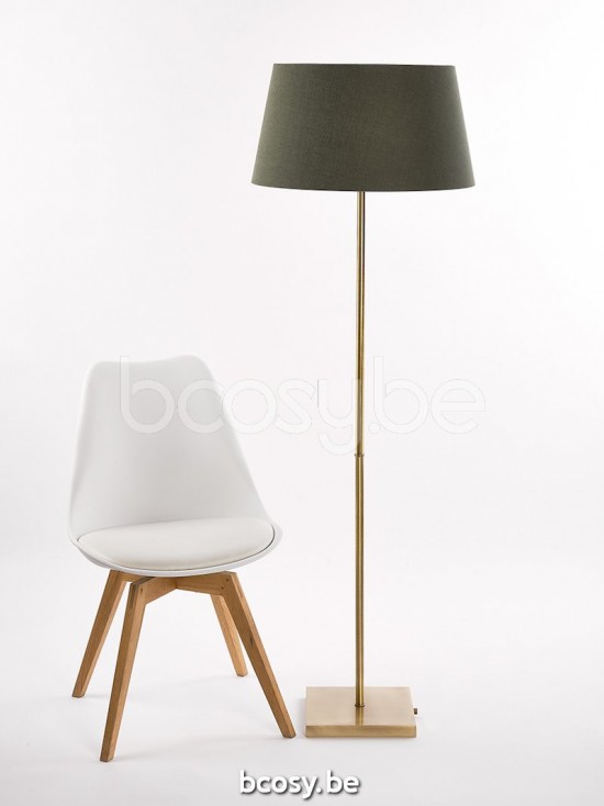 Marckdael vloerlamp Cordoba Marckdael 0255-A-130-OTT Vintage ottone-messing vloerlamp H 130cm VVD VDV Verlichting van Dijck Dyck Markdaal.