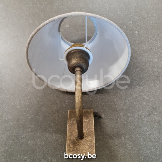 Marckdael VVD billiardo-biliardo antiek brass wandlamp VVD VDV Verlichting van Dijck Dyck Markdaal.