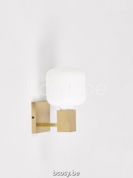 Marckdael wandlamp Vancouver Marckdael 0745-A1-Q-OTT Contemporal ottone-messing wandlamp VVD VDV Verlichting van Dijck Dyck Markdaal.