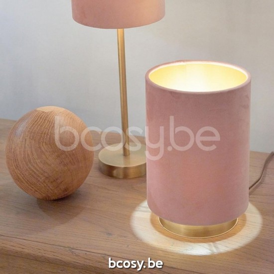 Marckdael tafellamp Malibu Marckdael 0775-5-OTT-OLD-PINK Tablelamps ottone-messing tafellamp H 5cm VVD VDV Verlichting van Dijck Dyck Markda.