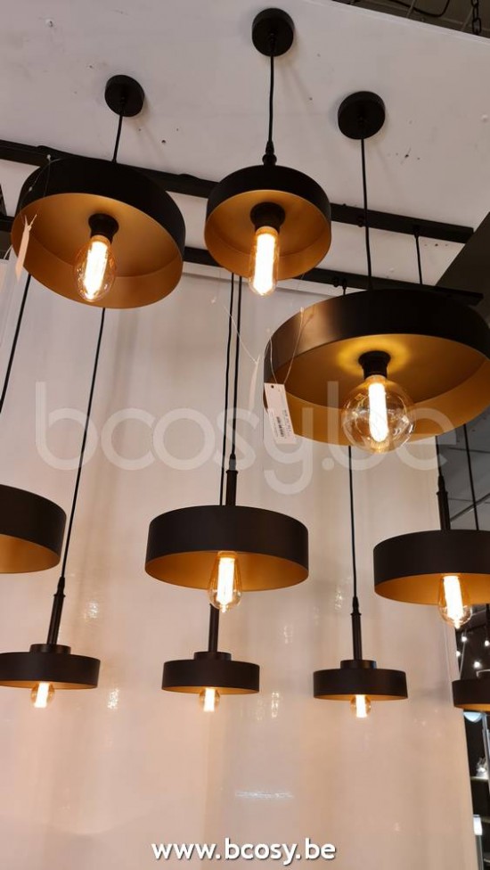Marckdael oslo Black Gold Éclairage Armatures Luminaires Lampes D'intérieur Suspendues Pendantes Suspensions VVD VDV Verlichting van Dijck D.