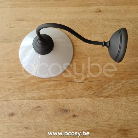 Marckdael wandlamp Billiardo-Biliardo Marckdael 1124-A1-V0620-DB Billiardo donker brons wandlamp H 18cm VVD VDV Verlichting van Dijck Dyck M.