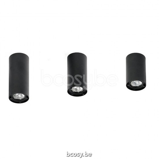 Marckdael Plafondlamp Vancouver Marckdael 1308-PL1-MED-NE Contemporal zwart Plafondlamp H 16cm VVD VDV Verlichting van Dijck Dyck Markdaal.