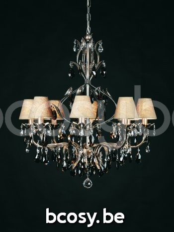 Marckdael VVD chandeliers-francese 1310-8-ARG-ANT-FUME 1310-8-ARG.ANTICO-MET-FUME-KLEM-13-LINNEN-OLD-GREY argento antico luchter VVD VDV Ver.