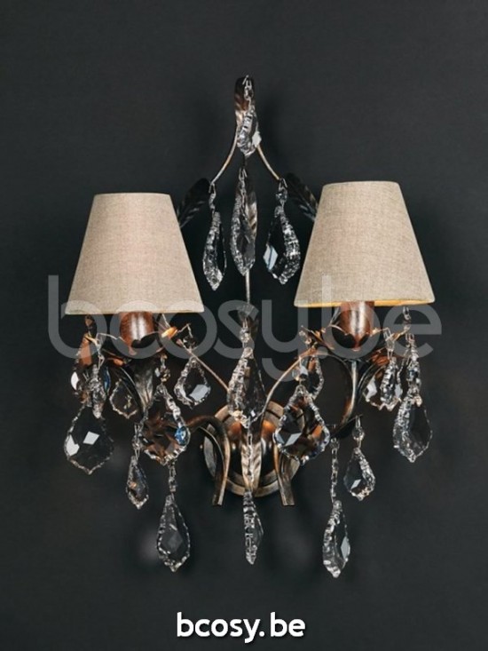Marckdael VVD chandeliers-francese 1310-A2-ARG-ANT-VIOLIN argento antico wandlamp VVD VDV Verlichting van Dijck Dyck Markdaal.
