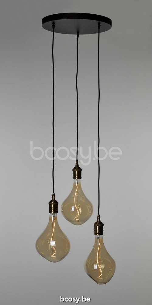 Marckdael VVD Seattle-Seatle zwart gepoederlakt pendel VVD VDV Verlichting van Dijck Dyck Markdaal.