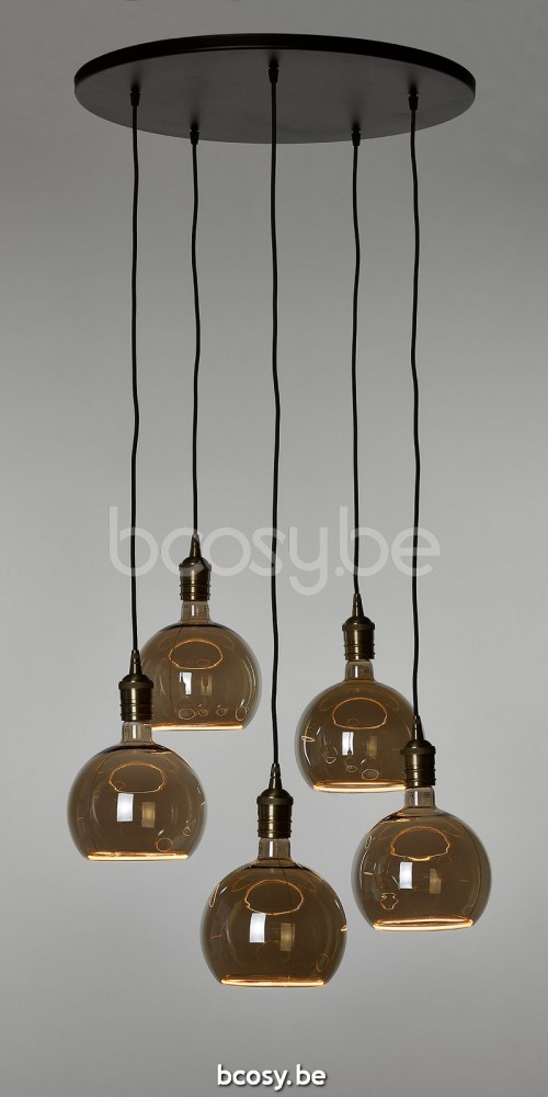 Marckdael VVD Seattle-Seatle zwart gepoederlakt pendel VVD VDV Verlichting van Dijck Dyck Markdaal.