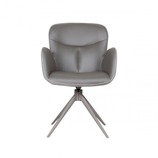 LABEL51 Lasse armchairs with armrests.