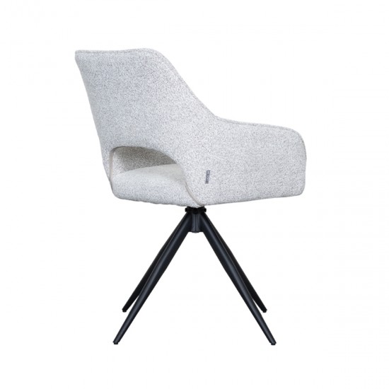 LABEL51 Finley armchairs with armrests.