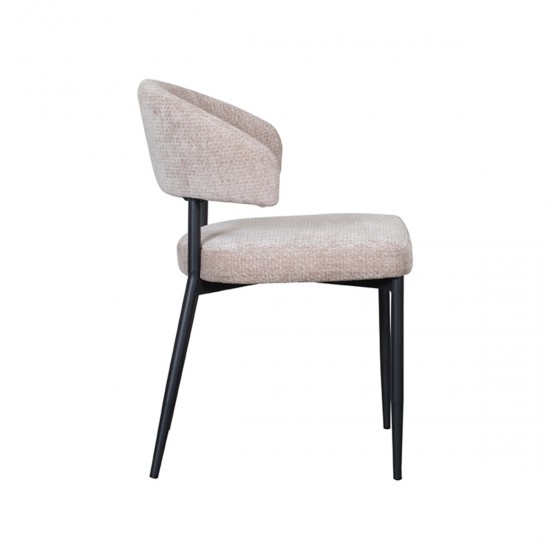 LABEL51 Bliss armchairs with armrests.