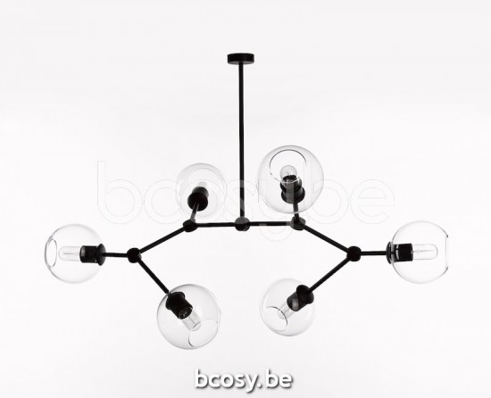 Marckdael 1808-6-GL-NE-GLOBE-CLEAR-KL C-VDV 1808-6-GL-NE-GLOBE-CLEAR-KL Verlichting van Dijck van Dyck Markdaal