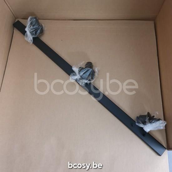 Marckdael pendel Seattle-Seatle Marckdael 2606-120-T3-GL-NE-TULIP-TOPAZ-GR Contemporal zwart 120x5cm profiel pendel H max 105cm VVD VDV Verl.