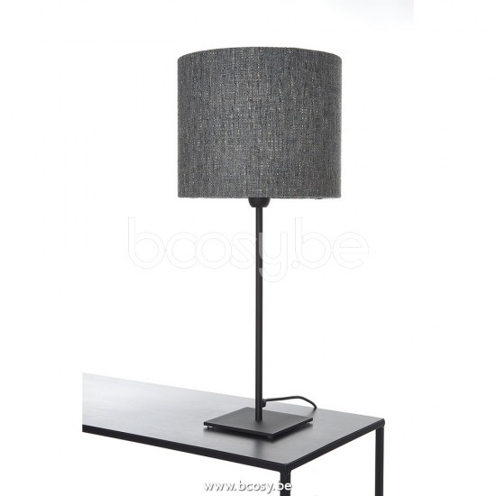 Marckdael tafellamp Guggenheim-Gugenheim Marckdael 2806-L1-SQ-NE-CYL-30-30-25-CHRONO-NIAGARA Contemporal zwart tafellamp H 47cm VVD VDV Verl.