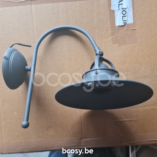 Marckdael VVD billiardo-biliardo donker brons wandlamp VVD VDV Verlichting van Dijck Dyck Markdaal.