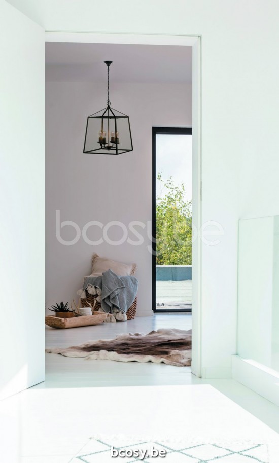 Marckdael pendel Quadro Marckdael 3111-S45-RU Country-Living roest marron kastanjebruin pendel H 64cm VVD VDV Verlichting van Dijck Dyck Mar.