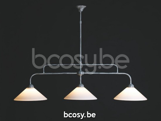 Marckdael VVD billiardo-biliardo 3183-T3-GRI-AV-NE grigio avorio nero pendel VVD VDV Verlichting van Dijck Dyck Markdaal.