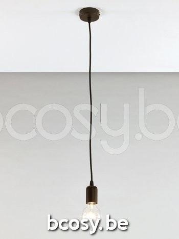 Marckdael pendel Toula Marckdael 3345-S1-RU Vintage roest marron kastanjebruin pendel H min 8 max 80cm VVD VDV Verlichting van Dijck Dyck Ma.