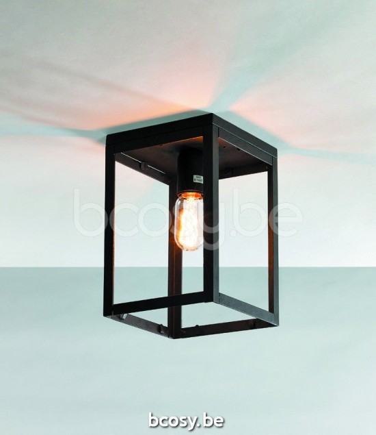 Marckdael VVD quadro roest marron kastanjebruin Plafondlamp VVD VDV Verlichting van Dijck Dyck Markdaal.