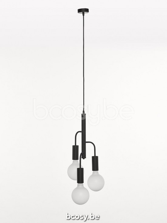 Marckdael pendel Tubo Marckdael 3450-S3-RU Vintage roest marron kastanjebruin pendel H max 100cm VVD VDV Verlichting van Dijck Dyck Markdaal.