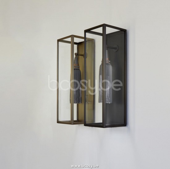 Tekna Arton LIZARD-brons antiek met garnituur grijs-geel.