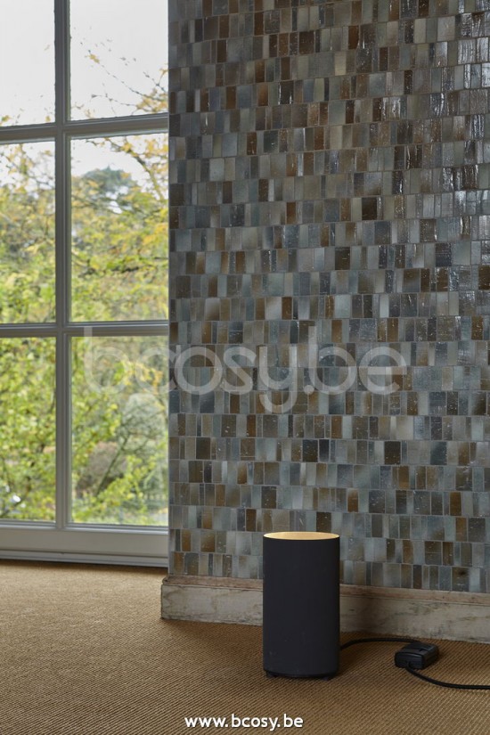 Tekna Arton FLOOR OD-LED-Schwarz lackiert.