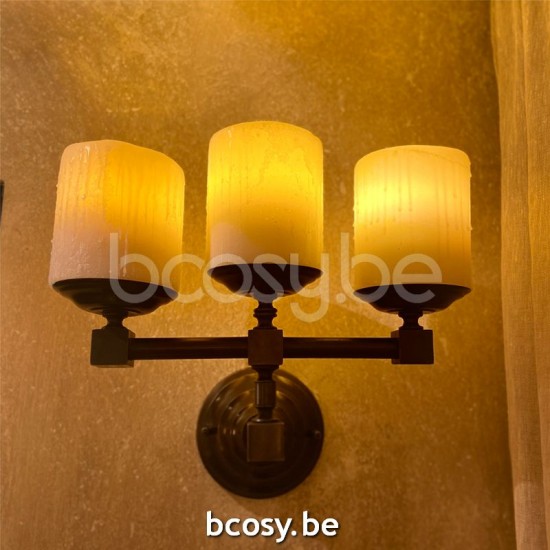 Authentage BCH001W10 Authentage BELLEFEU applique murale Bronze Authentage Appliques Murales.