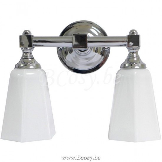 Authentage BNW202D73 Authentage BAINWAT bathroom lamp light E14 Chrome Authentage Bathroom Lamps Wall Lamps Lights Indoor Lighting.