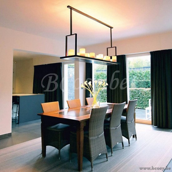 Feluce FEL-001-131cm Feluce Exclusieve lamp met kaarsen brons LED.