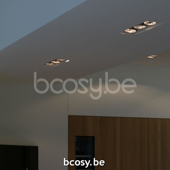 Authentage CEN001LR1 PHANTÔME Einbaustrahler G53 Bronze Authentage Einbaustrahler Spot Beleuchtung Spotleuchte.