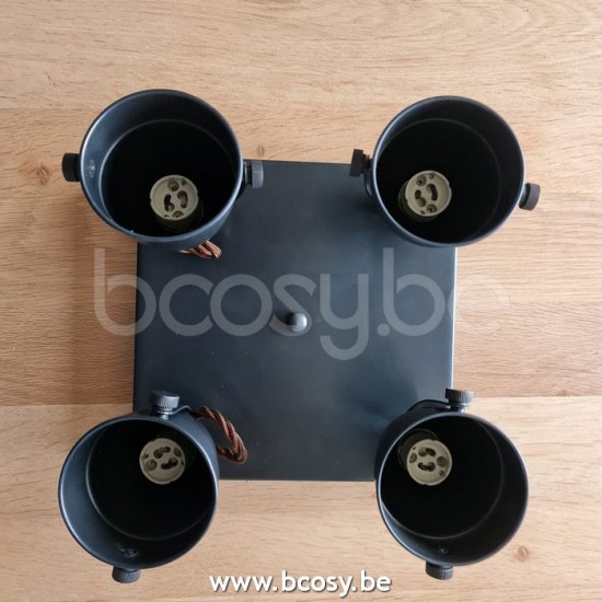 Authentage COM0L4V21 Authentage COMÈTE spot encastré GU10 Bronze Authentage Spots montés en surface.