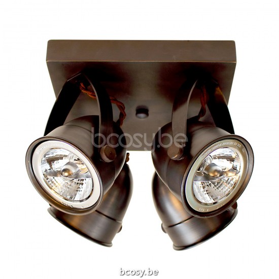 AUTHENTAGE Authentage Comète on square base 4L Bronze Authentage COM0L4V21.