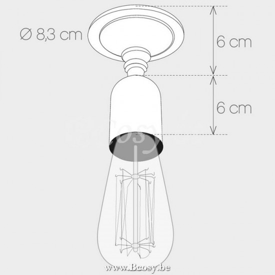 Perfectlights Plafondlamp FILOU CEILING.