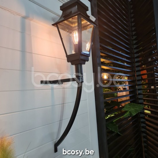 Authentage GRA001WU3 GRACIEUZE buitenwand muurlamp E27 Bronze Authentage Buitenwandlampen Buitenmuurlampen Gevelverlichting.