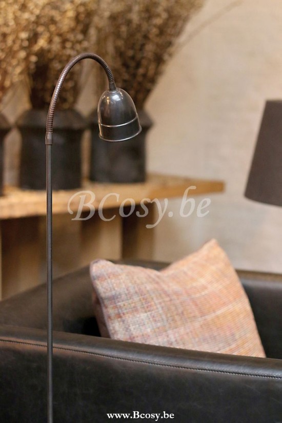 Feluce FEL-048-24 Feluce Landelijke vloerlamp brons, chroom, nikkel 120cm.