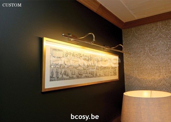 Authentage MAT022R20 MATISSE schilderijlamp licht Bronze Authentage Schilderijlampen verlichting.