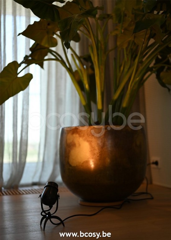 Authentage MIC001TRI MICRO tafellamp GU10 Bronze Authentage Tafellampen Leeslichten Leeslampen Binnenverlichting.