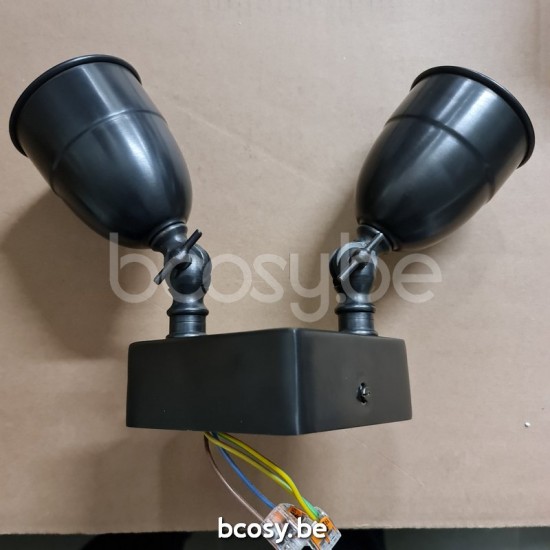 Authentage POI002V10 Authentage POIRE spot light projector BA15d Bronze Authentage Surface mounted spotlights.