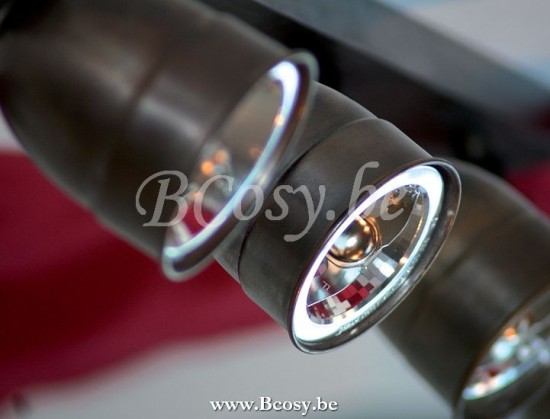 Authentage POI003B05 POIRE opbouwspot BA15d Bronze Authentage Opbouwspots.