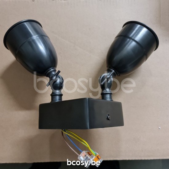 Authentage POI0L2V10 POIRE opbouwspot GU10 Bronze Authentage Opbouwspots.