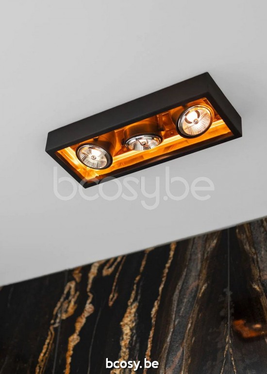 Authentage QCO0L3S36 Authentage Q-BRI Spot light recessed spot downlight BA15d Bronze Authentage Recessed spots spotlights.
