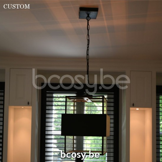 Authentage Qbri Q-Bri lantern suspension 30 x 45 cm Bronze QLS0L2600.