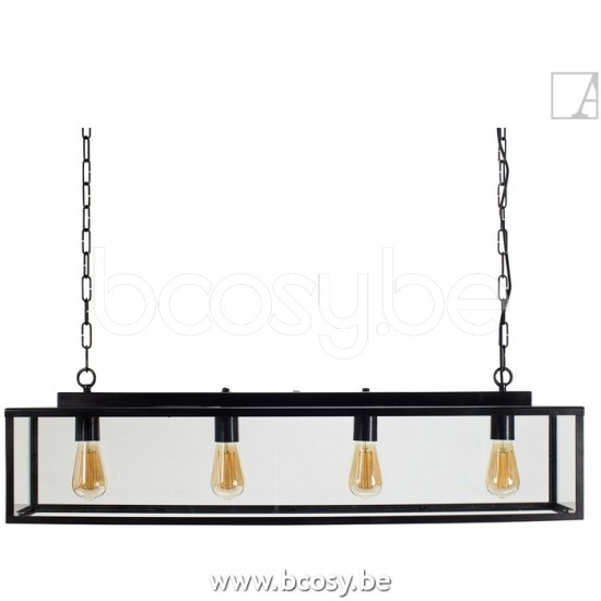 AUTHENTAGE Authentage Vitrine suspension long + integrated LED 125 cm - 4L Bronze Authentage VIL024700.