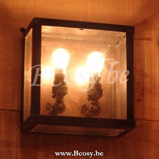 Lampentotaal Authentage Buitenlamp Vitrine 2L landelijke stijl.