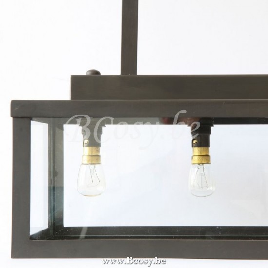 Authentage VIP010600 Authentage VITRINE pendant light Suspended Overhead Light Lamp BA15d Bronze Authentage Suspensions pendant lights Suspended Overhead Lights.