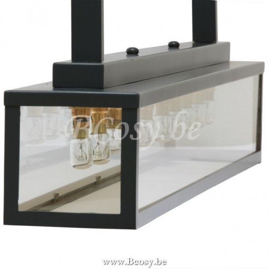Authentage VIP010600 VITRINE hang pendellamp licht BA15d Bronze Authentage hang pendellampen licht.