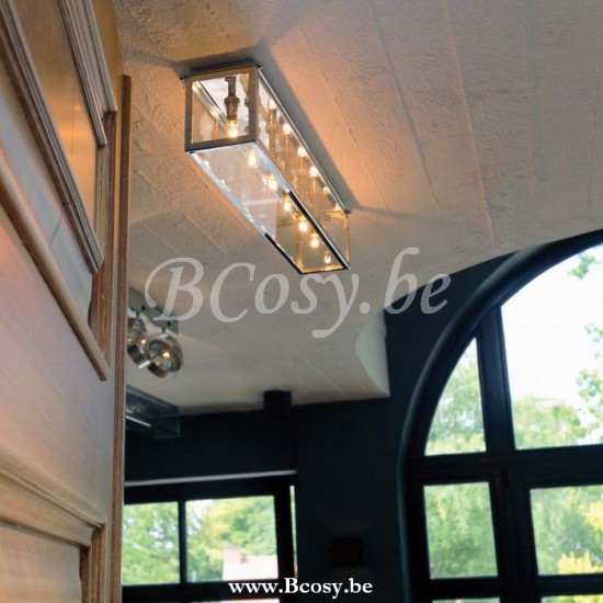 Authentage VIP106061 Authentage VITRINE Plafonnier ceiling lamp light BA15d Br. nickel Authentage ceiling lights.